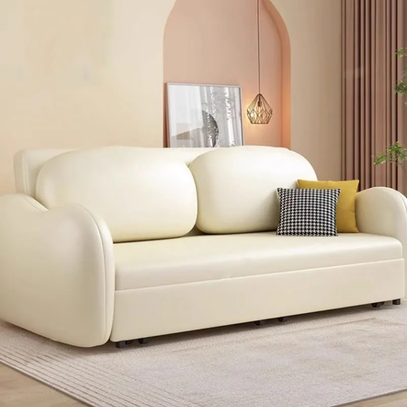 

Уютные диваны для гостиной, ленивые простые двухместные секционные диваны с откидной спинкой, современный кожаный дизайнерский диван, мебель для коридора, диван
