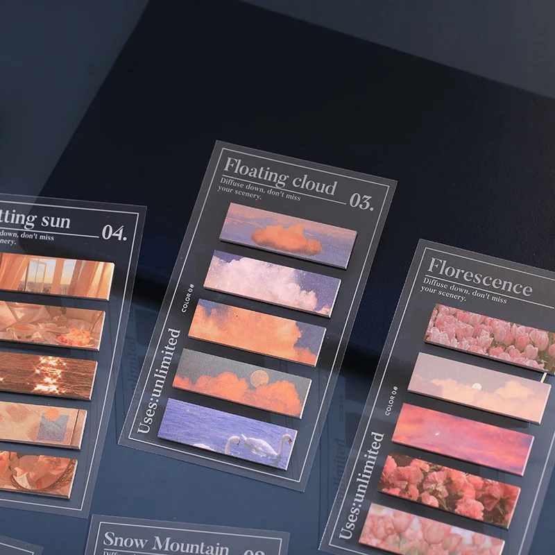 Journaling 6models 100pcs Landscape lavish INS Decoration aesthetic Sticky notes Stationery supplies Journal deco Material paper
Journaling 6models 100pcs Landscape lavish INS Decoration aesthetic Sticky notes Stationery supplies Journal deco Material paper