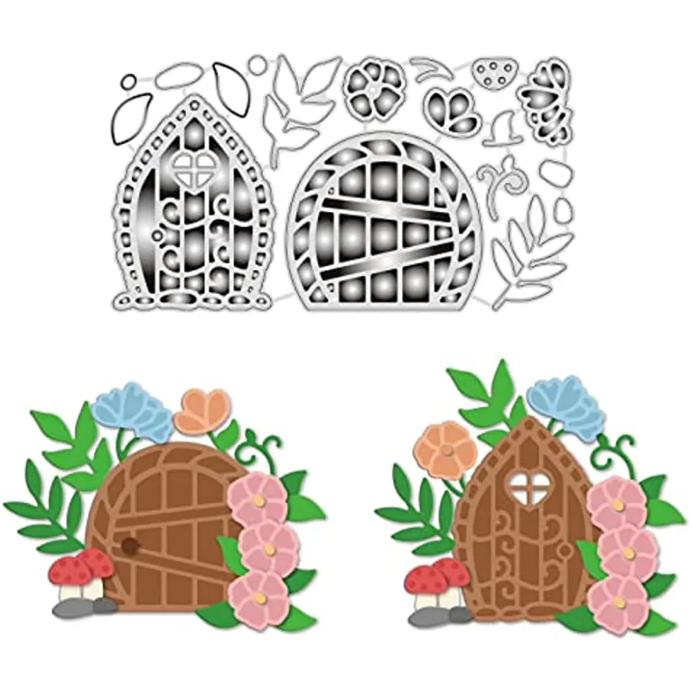Flower Door Frame Metal Cutting Dies Die Cuts for DIY Scrapbooking Wedding Birthday Valentine's Day Cards Making Album Envelope
Flower Door Frame Metal Cutting Dies Die Cuts for DIY Scrapbooking Wedding Birthday Valentine's Day Cards Making Album Envelope