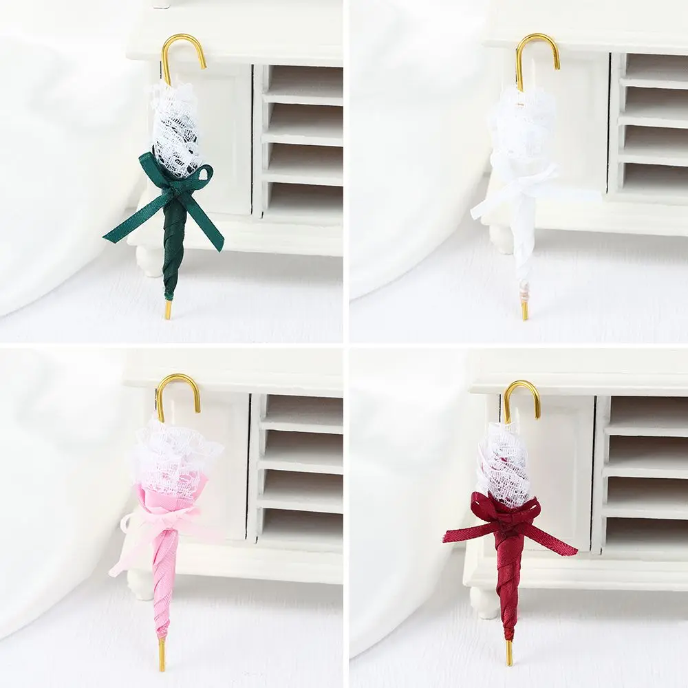 

Fashion Lace Doll Accessories Cute American Grils Umbrella Doll Umbrella Mini Umbrella Toy Umbrella For BJD 1/3 1/4