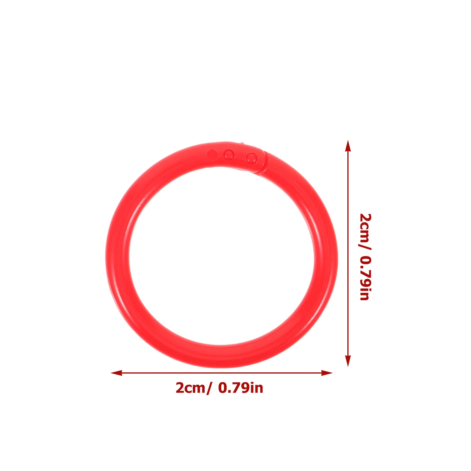 100pcs Binder Rings Plastic Loose Leaf Rings Plastic Book Rings DIY Binder Accessories
100pcs Binder Rings Plastic Loose Leaf Rings Plastic Book Rings DIY Binder Accessories