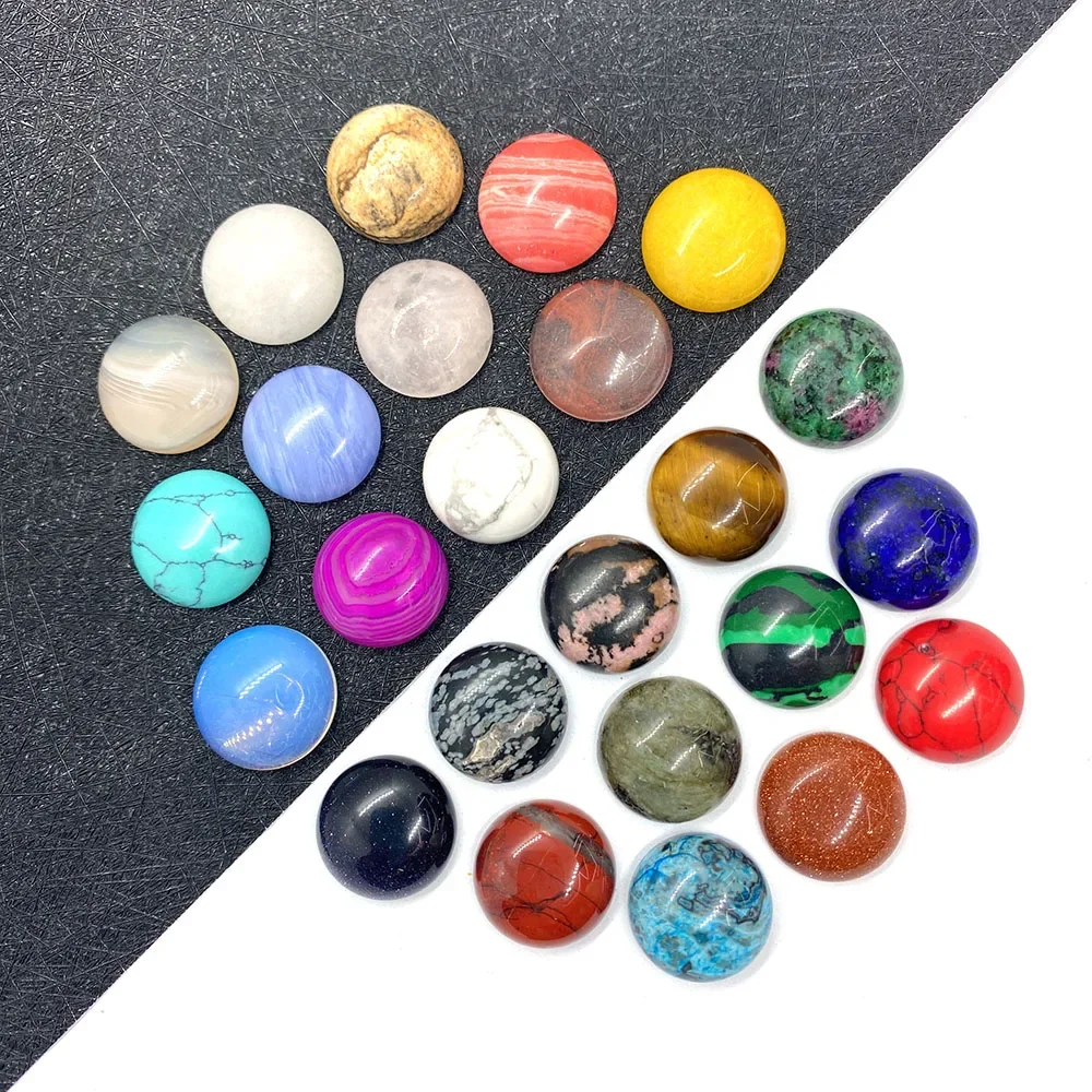 Natural Stone Round Ring Face Non-porous Semi-round Beads for Jewelry Making DIY Handmade Accessories 4mm, 6mm, 8mm, 10mm, 12mm
Natural Stone Round Ring Face Non-porous Semi-round Beads for Jewelry Making DIY Handmade Accessories 4mm, 6mm, 8mm, 10mm, 12mm