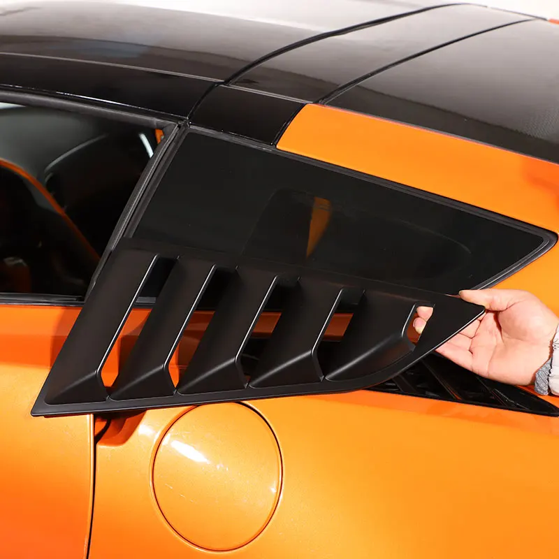 For Chevrolet Corvette C7 2014-2019 ABS Matt black Car Rear Windows Louver Triangle Shutters Cover Trim Sticker Car Accessories
For Chevrolet Corvette C7 2014-2019 ABS Matt black Car Rear Windows Louver Triangle Shutters Cover Trim Sticker Car Accessories