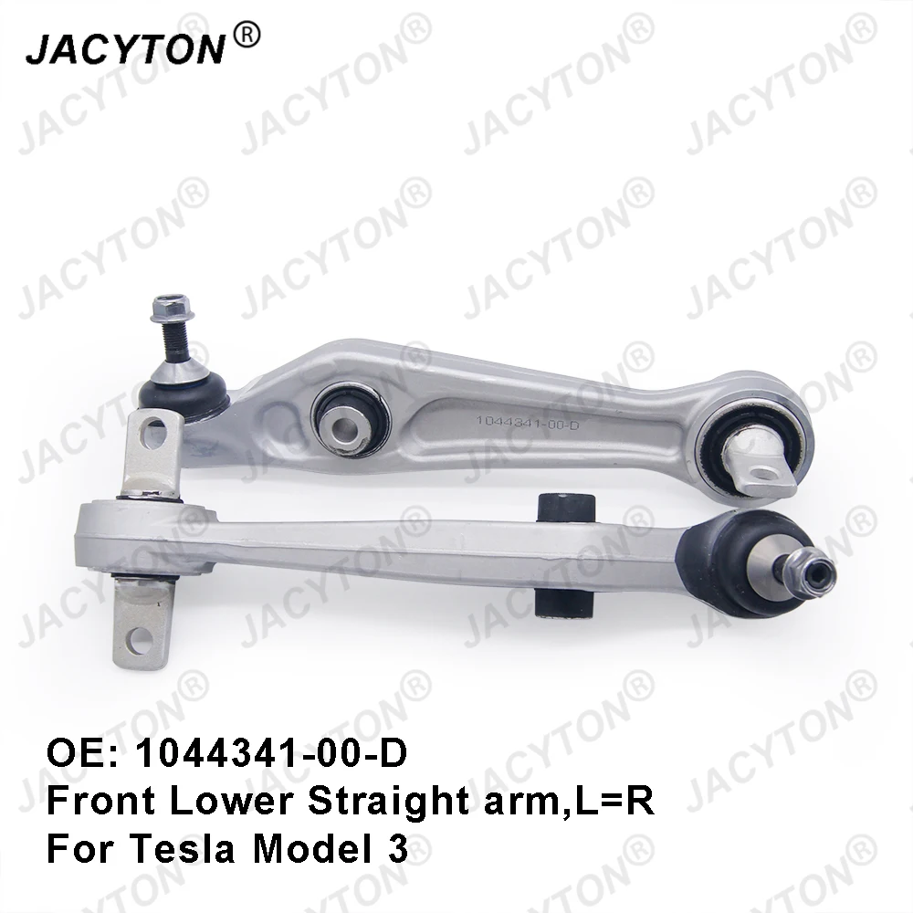 JACYTON Pair Front Lower Straight Control Arm L=R 1044341-00-D For Tesla Model 3
JACYTON Pair Front Lower Straight Control Arm L=R 1044341-00-D For Tesla Model 3