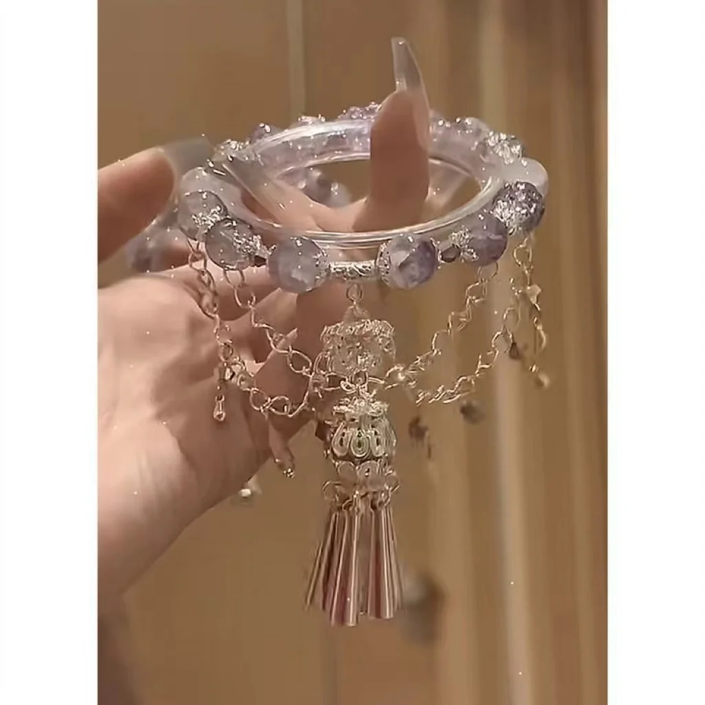 Saints of the Western Regions Bracelet Women Miao Exotic Bell Tassel Niche Girls Cos Hanfu Cosplay Accessories
Saints of the Western Regions Bracelet Women Miao Exotic Bell Tassel Niche Girls Cos Hanfu Cosplay Accessories