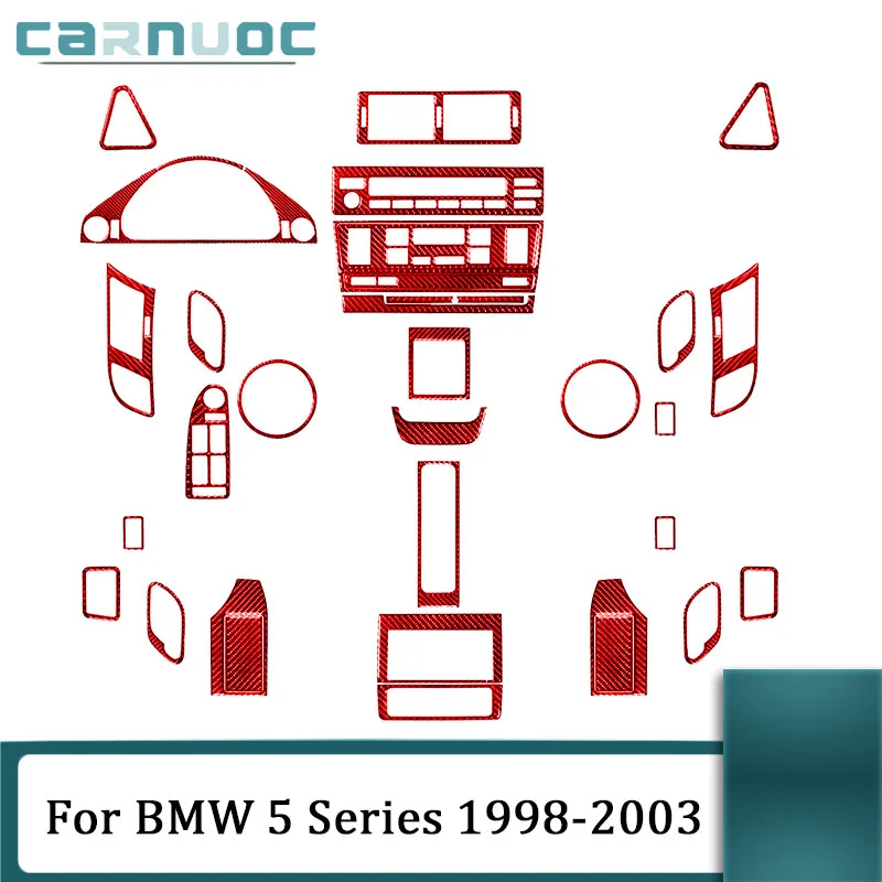 Various Parts Carbon Fiber Red Stickers For BMW 5 Series 1998 1999 2000 2001 2002 2003 Car Interior Decorative Accessories
Various Parts Carbon Fiber Red Stickers For BMW 5 Series 1998 1999 2000 2001 2002 2003 Car Interior Decorative Accessories
