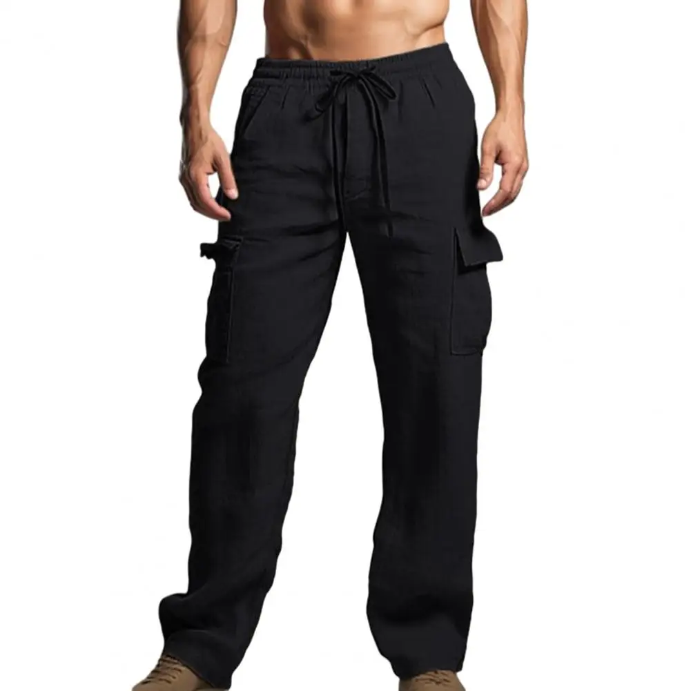 Long Pants Men Comfortable Elastic Waist Pants with Patch Pockets Soft Breathable Stylish Trousers Men pantalones hombre
Long Pants Men Comfortable Elastic Waist Pants with Patch Pockets Soft Breathable Stylish Trousers Men pantalones hombre