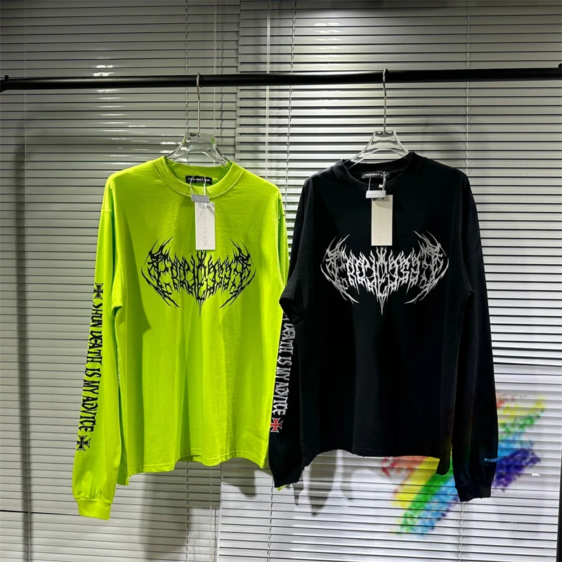 Long Sleeved Grailz T Shirt Men Women 1:1 Top Quality Black Green Worn Out Top Tee T-shirt
Long Sleeved Grailz T Shirt Men Women 1:1 Top Quality Black Green Worn Out Top Tee T-shirt
