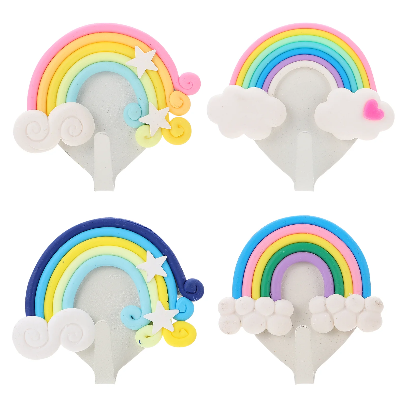 Kitchen Wall Hook Rainbow Key Hat Towel Hooks Adhesive Cute Clouds Star Decorative Mounted Hanger Home Office Room Decor
Kitchen Wall Hook Rainbow Key Hat Towel Hooks Adhesive Cute Clouds Star Decorative Mounted Hanger Home Office Room Decor