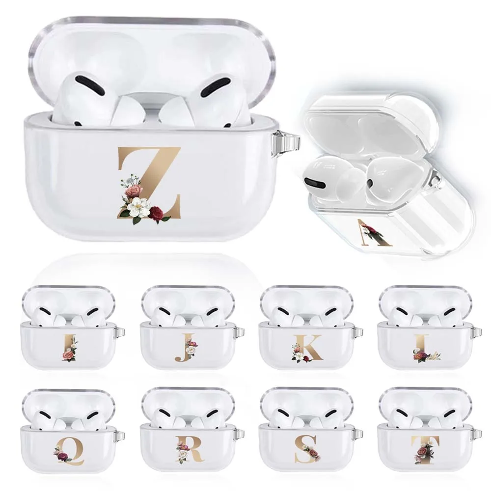 Soft Silicone Cases For Apple Airpods 3 Wireless Earphone Cover For AirPods3 Cute Floral Gold Initial Alphabet Charging Box Bags
Soft Silicone Cases For Apple Airpods 3 Wireless Earphone Cover For AirPods3 Cute Floral Gold Initial Alphabet Charging Box Bags