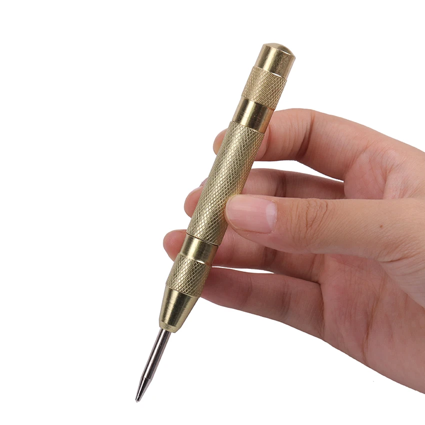 1PC Automatic Centre Punch 5'' Automatic Center Pin Punch Strike Spring Loaded Marking Starting Holes Tool Steel
1PC Automatic Centre Punch 5'' Automatic Center Pin Punch Strike Spring Loaded Marking Starting Holes Tool Steel