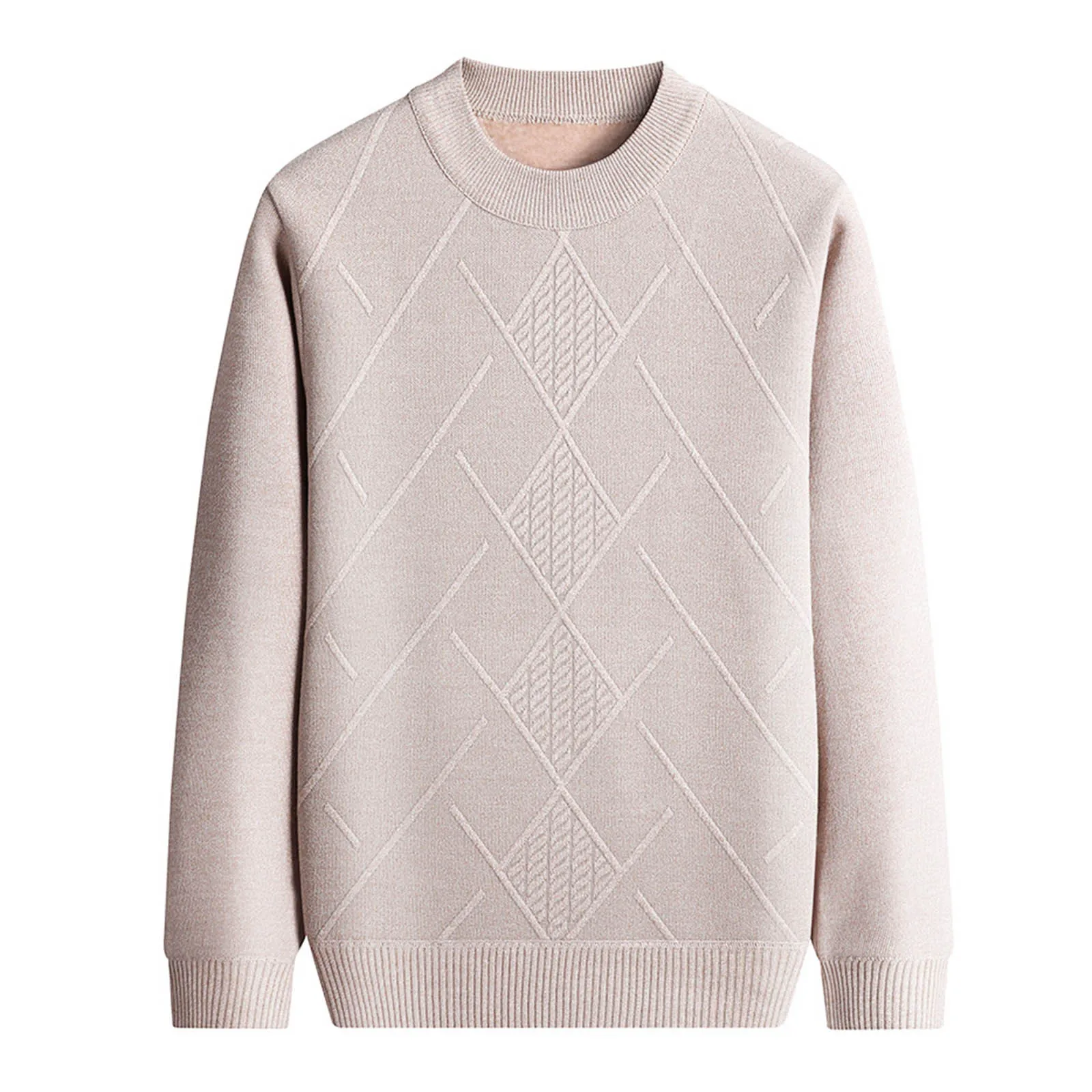 Men's Fashionable Round Neck Knitted Pullover Sweater Autumn And Winter Solid Colour Warm Bottom Sweater Casual Knit Sweater
Men's Fashionable Round Neck Knitted Pullover Sweater Autumn And Winter Solid Colour Warm Bottom Sweater Casual Knit Sweater