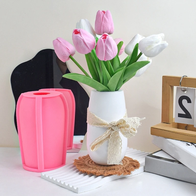Silicone Mould Round Vase Molds Simple Flower Pots Resins Molds Concrete Castings Mould for Table Home Decorations
Silicone Mould Round Vase Molds Simple Flower Pots Resins Molds Concrete Castings Mould for Table Home Decorations