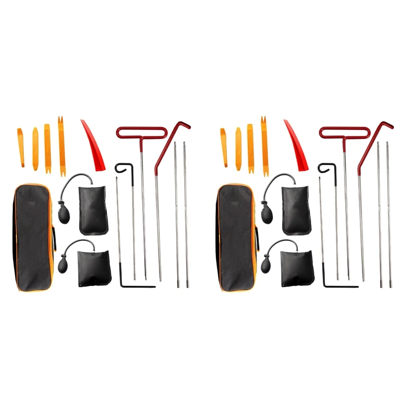 28Pcs Car Door Open Unlock Tool Kit Lock Out Emergency Wedges Air Pump Universal Emergency Kit For Vehicles
28Pcs Car Door Open Unlock Tool Kit Lock Out Emergency Wedges Air Pump Universal Emergency Kit For Vehicles
