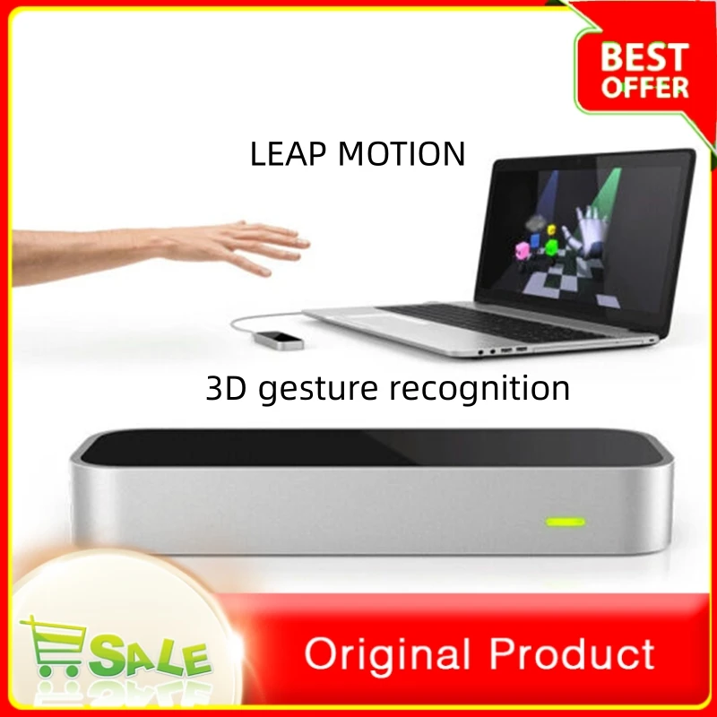 

3D gesture recognition PC sensor virtual realization of VR somatosensory gesture space interaction Leap Motion controller VR kit