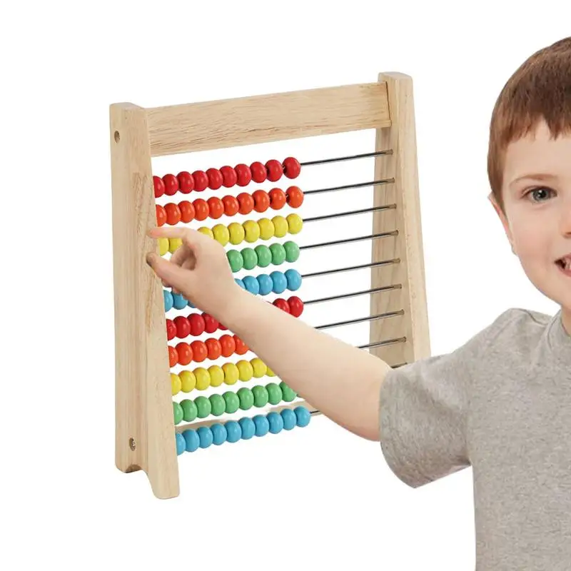 Abacus для детей, деревянная математическая подсчетная игрушка, 10-рядная фоторамка с бусинами, обучение подсчету, сложение и вычитание
Abacus для детей, деревянная математическая подсчетная игрушка, 10-рядная фоторамка с бусинами, обучение подсчету, сложение и вычитание