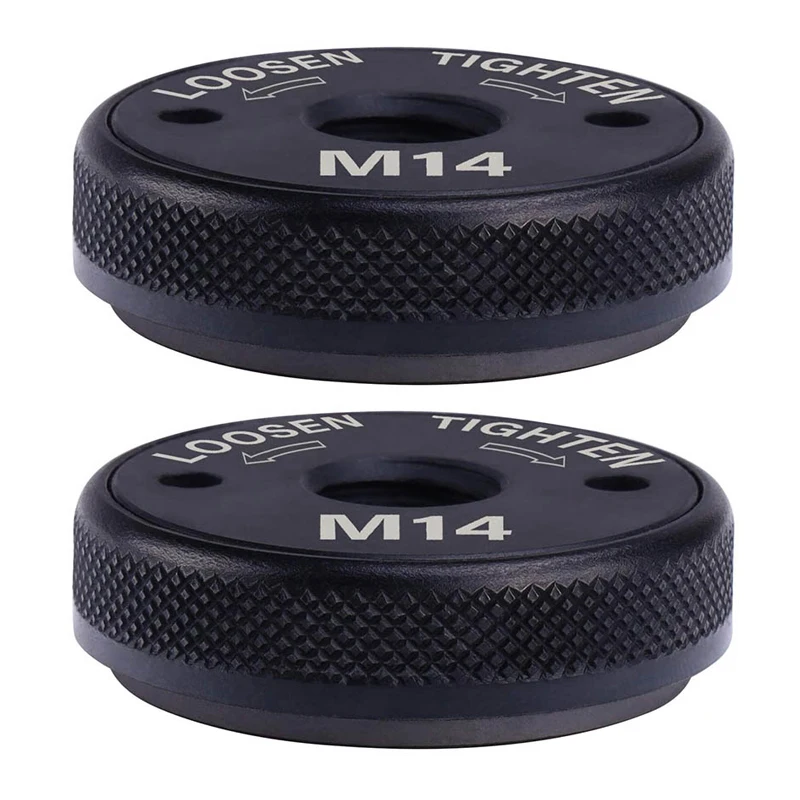2Pcs Quick Clamping Nut M14 Angle Grinder Clamping Nut 125 150 180 230 Flange Nut Tool Power Replacement for Makita.
2Pcs Quick Clamping Nut M14 Angle Grinder Clamping Nut 125 150 180 230 Flange Nut Tool Power Replacement for Makita.