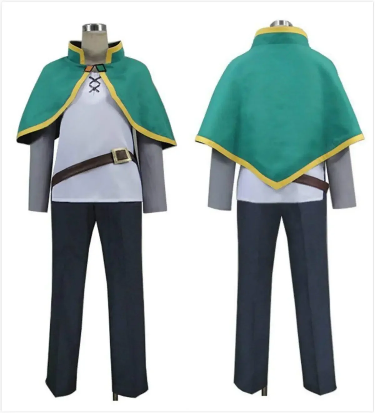Kono Subarashii Sekai ni Shukufuku o! Satou Kazuma Топы + брюки + плащ для мужчин
Kono Subarashii Sekai ni Shukufuku o! Satou Kazuma Топы + брюки + плащ для мужчин