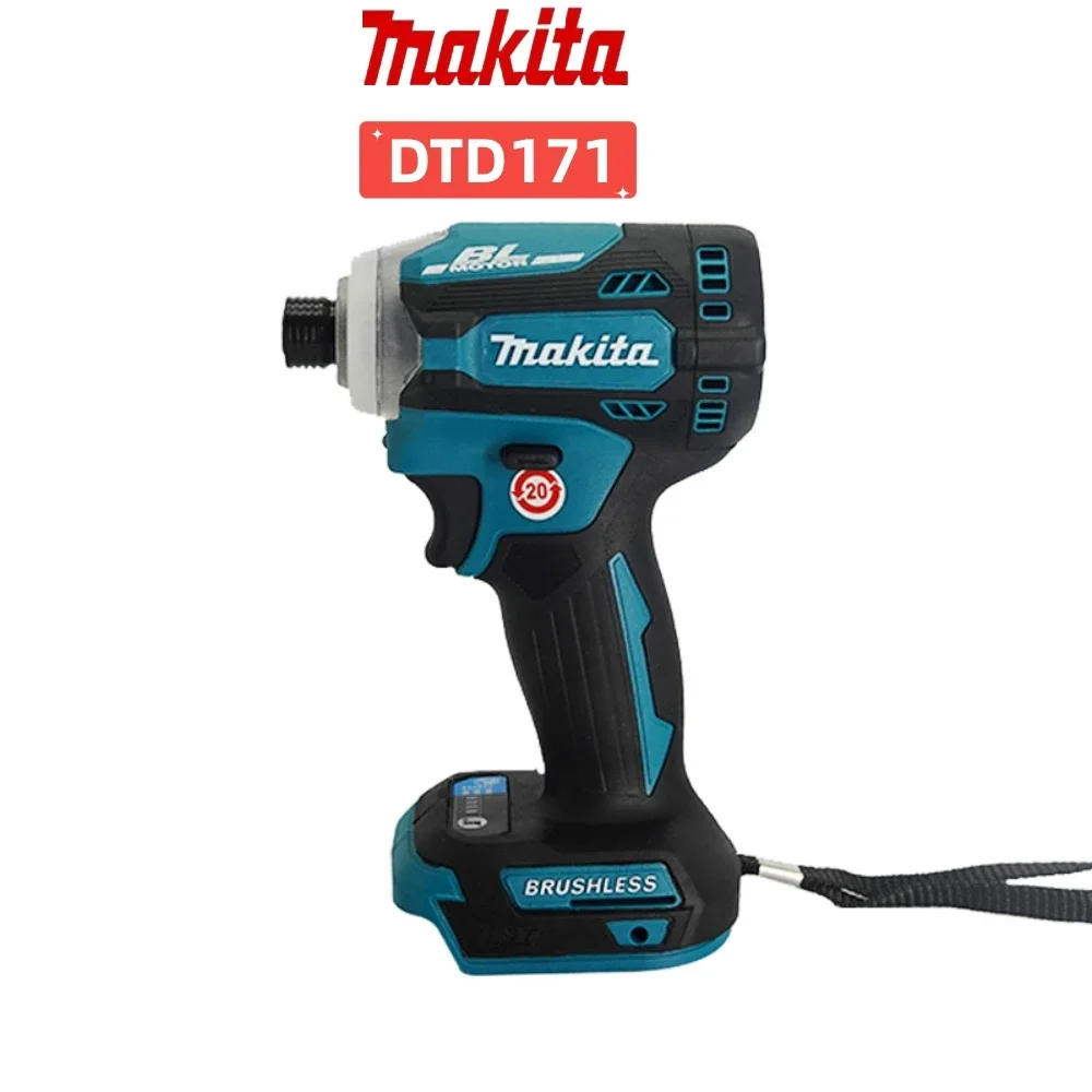 Makita DTD171 Brushless Cordless Impact Driver Kit Electric Screwdriver Impact Driver 18v battery Electric drill tool
Makita DTD171 Brushless Cordless Impact Driver Kit Electric Screwdriver Impact Driver 18v battery Electric drill tool