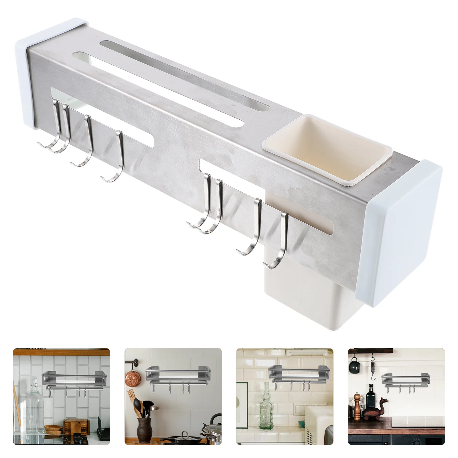 Multi-function Chopstick Holder Kitchen Wall Mount Holder Kitchen Cutting Board Organizer
Multi-function Chopstick Holder Kitchen Wall Mount Holder Kitchen Cutting Board Organizer