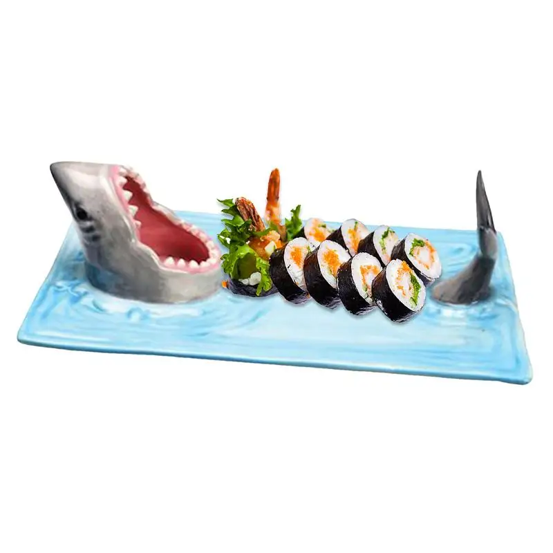 Тарелка для суши Shark, японская тарелка, тарелка для сыра, Прямоугольный Обеденный Стол, доски для сыра для кухни, эстетический стол
Тарелка для суши Shark, японская тарелка, тарелка для сыра, Прямоугольный Обеденный Стол, доски для сыра для кухни, эстетический стол