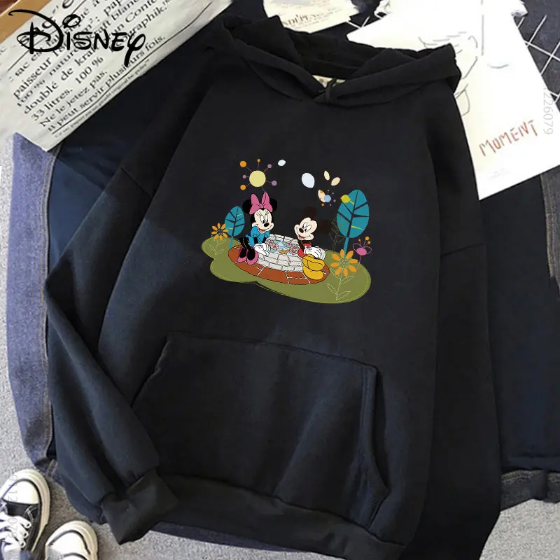 Disney Kawaii Mickey Fashion Cartoon Graphic Hoodies Women Streetwear Ladies Tops Mickey Unisex Autumn Winter Lady Sweatshirt
Disney Kawaii Mickey Fashion Cartoon Graphic Hoodies Women Streetwear Ladies Tops Mickey Unisex Autumn Winter Lady Sweatshirt