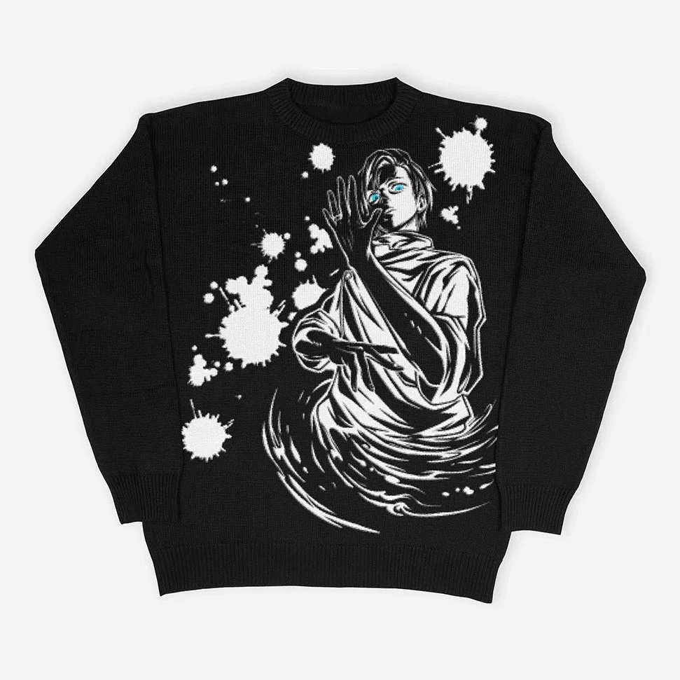 2023 New Unisex Streetwear Sweater For Men/Women Gothic Anime Pattern Hip Hop Knitted Pullover Sweater As A Gift For Friends
2023 New Unisex Streetwear Sweater For Men/Women Gothic Anime Pattern Hip Hop Knitted Pullover Sweater As A Gift For Friends
