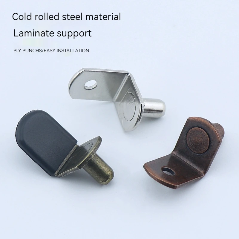 10Pcs Shelf Brackets Support Studs Pegs Metal Pin Shelves Seperator Fixed Cabinet Cupboard Glass Furniture WIth Rubber Sleeve
10Pcs Shelf Brackets Support Studs Pegs Metal Pin Shelves Seperator Fixed Cabinet Cupboard Glass Furniture WIth Rubber Sleeve