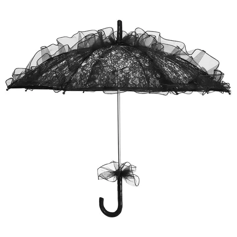 Umbrella Parasol Lace Black Vintage Wedding Sun Gothic Goth Clear Party Umbrellas Women Parisol Victorian Decor Bride Embroidery
Umbrella Parasol Lace Black Vintage Wedding Sun Gothic Goth Clear Party Umbrellas Women Parisol Victorian Decor Bride Embroidery