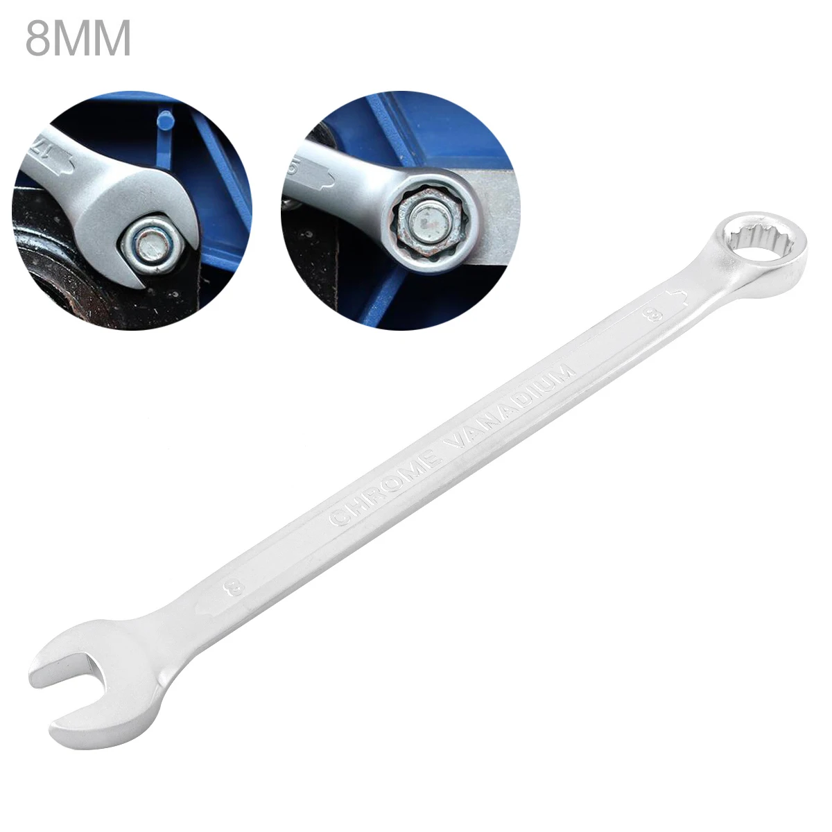 8/9/10 MM Silver Dual Heads Ratchet Wrench Dual-use Wrench Combination Spanner Open End and Plum End Spanner for Repairing Tools
8/9/10 MM Silver Dual Heads Ratchet Wrench Dual-use Wrench Combination Spanner Open End and Plum End Spanner for Repairing Tools