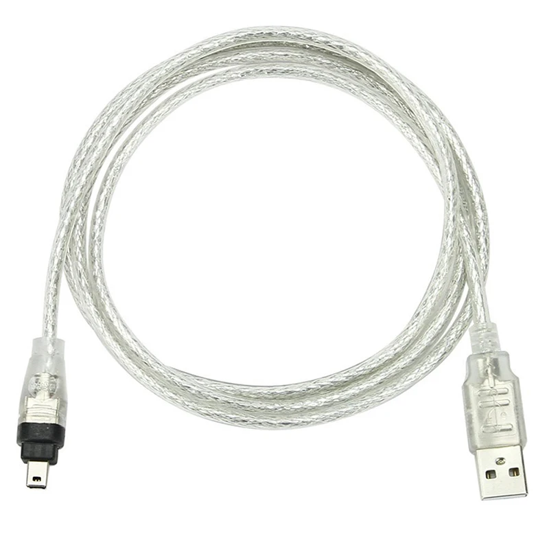 Новый 4-контактный переходник с USB штекер на Firewire IEEE 1394 штекер ILink шнур Firewire 1394 кабель
Новый 4-контактный переходник с USB штекер на Firewire IEEE 1394 штекер ILink шнур Firewire 1394 кабель
