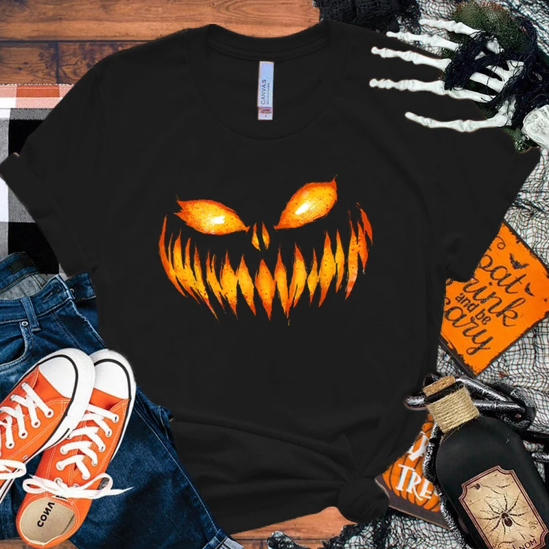 13 Colors Women Fashion Short Sleeve Tee Shirt Halloween Pumpkin Print T Shirt Casual Loose Summer Cool T-Shirt Top
13 Colors Women Fashion Short Sleeve Tee Shirt Halloween Pumpkin Print T Shirt Casual Loose Summer Cool T-Shirt Top