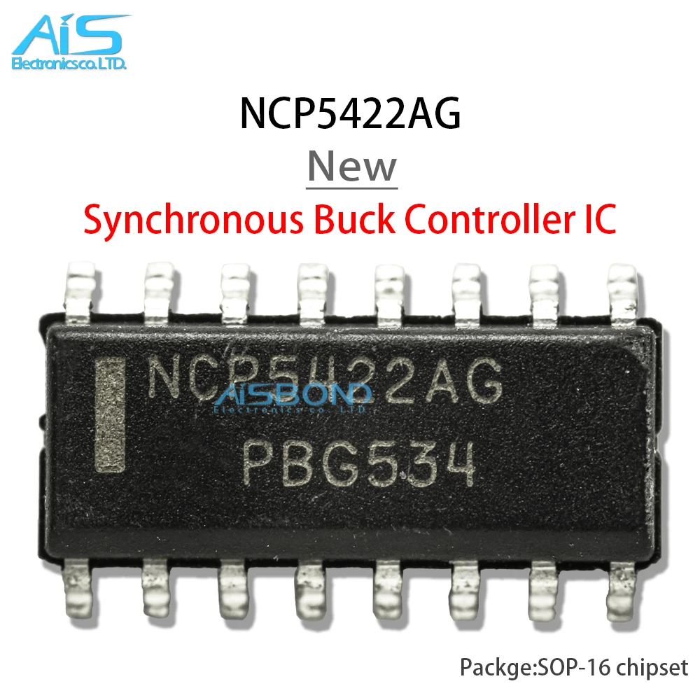 10 шт./лот Новый NCP5422AG NCP5422ADR2G NCP5422 AG синхронный понижающий контроллер IC SOP-16 Чип
10 шт./лот Новый NCP5422AG NCP5422ADR2G NCP5422 AG синхронный понижающий контроллер IC SOP-16 Чип