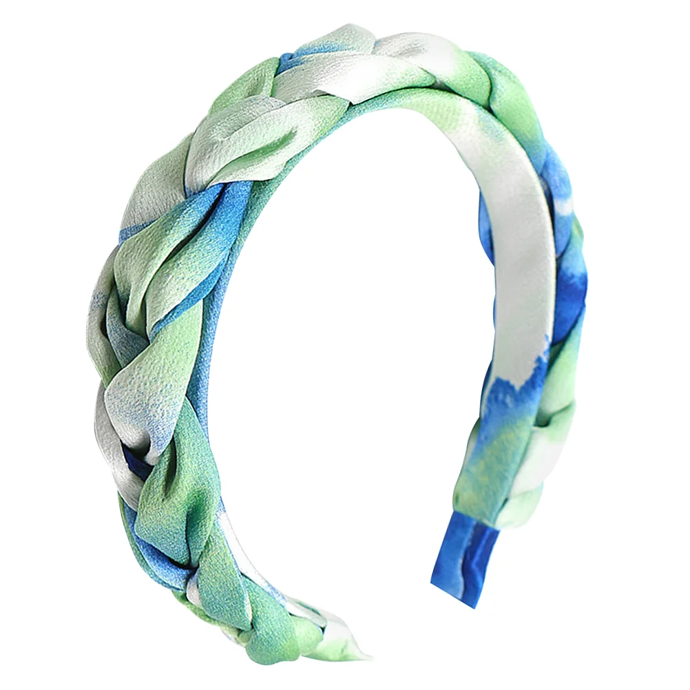 Braided Headband Wide Turban Headband Vintage Hairband Elastic Hair Hoops Headwear Hair Accessories Green
Braided Headband Wide Turban Headband Vintage Hairband Elastic Hair Hoops Headwear Hair Accessories Green