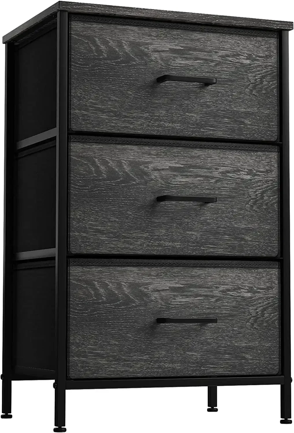 Nightstand Dresser with 3 Faux Wood Drawers - Bedside Table Chest with Storage - Bedroom, Living - Room, Closet & Dorm Fu
Nightstand Dresser with 3 Faux Wood Drawers - Bedside Table Chest with Storage - Bedroom, Living - Room, Closet & Dorm Fu