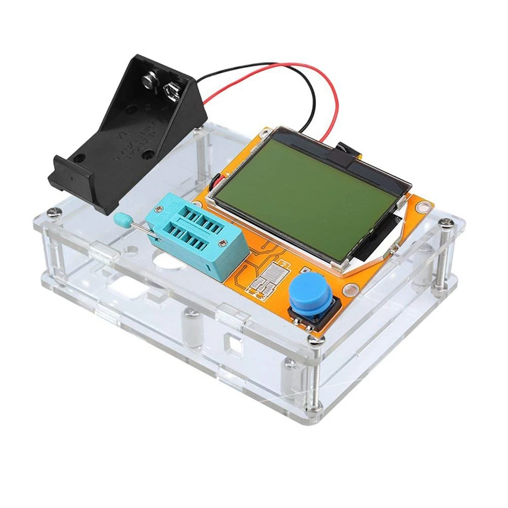 ESR измеритель Mega328 цифровой тестер транзисторов V2.68 LCR-T4 Емкость MOS/PNP/NPN LCR 12864 ЖК-дисплей тестер с коробкой
ESR измеритель Mega328 цифровой тестер транзисторов V2.68 LCR-T4 Емкость MOS/PNP/NPN LCR 12864 ЖК-дисплей тестер с коробкой