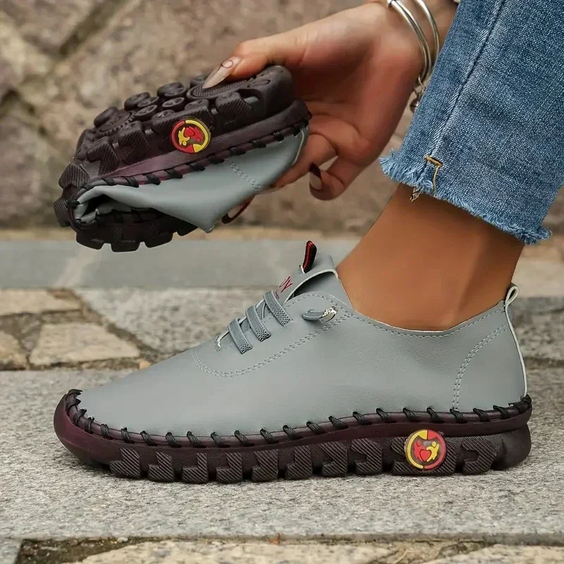 Sneakers Women Shoes Platform Loafers Lace Up Leather Flat Slip-On New 2024 Spring Casual Mom Shoe Mujer Zapatos Chaussure Femme
Sneakers Women Shoes Platform Loafers Lace Up Leather Flat Slip-On New 2024 Spring Casual Mom Shoe Mujer Zapatos Chaussure Femme