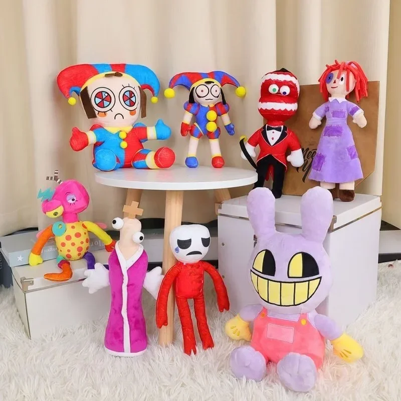 The Amazing Digital Circus Plush Pomni Jax Anime Cartoon Plushie Doll Toy Theater Rabbit Doll Stuffed Toy Cute Christmas Gifts
The Amazing Digital Circus Plush Pomni Jax Anime Cartoon Plushie Doll Toy Theater Rabbit Doll Stuffed Toy Cute Christmas Gifts