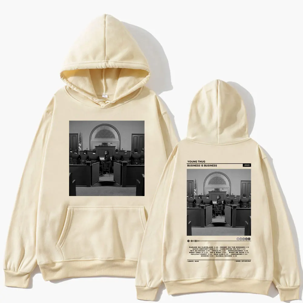 Rapper Young Thug Music Album Business Is Busines Hoodie Men Women Hip Hop Retro Oversized Pocket Sweatshirt Hipster Streetwear
Rapper Young Thug Music Album Business Is Busines Hoodie Men Women Hip Hop Retro Oversized Pocket Sweatshirt Hipster Streetwear