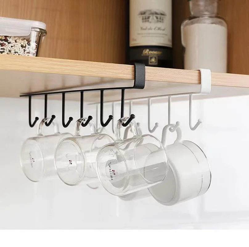 2Pcs Kitchen Hooks clapboard hanger wardrobe multifunctiona 6 hook cabinet hook finishing Handbag Clothes Ties Bag Hanging Rack
2Pcs Kitchen Hooks clapboard hanger wardrobe multifunctiona 6 hook cabinet hook finishing Handbag Clothes Ties Bag Hanging Rack