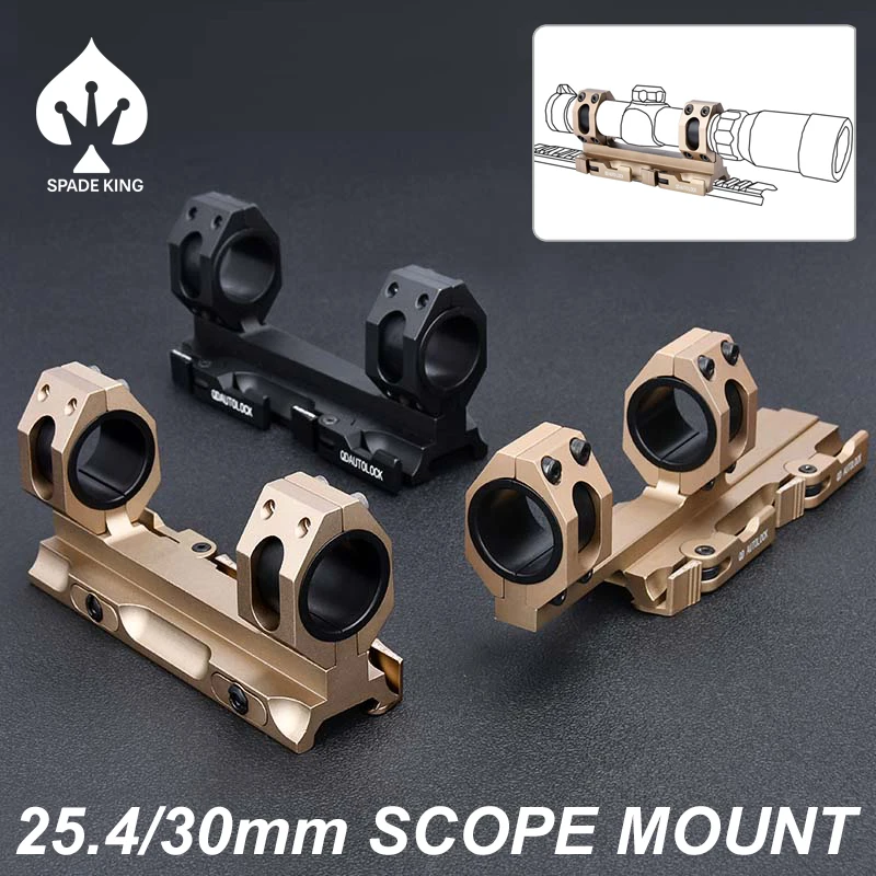 

Airsoft Toy Gun Rifle Scope Mount 25.4mm 30mm Rings Weapon 6X sight base LPVO Offset Optic RMR QD Mounts Plate 20mm Rail