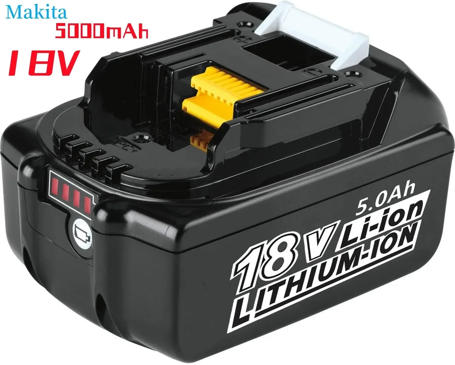 

[NEUE UPGRADER] 18V 5,0 Ah BL1850B Batterie Ersatz Für Batterie BL1830 BL1850 BL1840 18V Cordless Power Tools Batterien