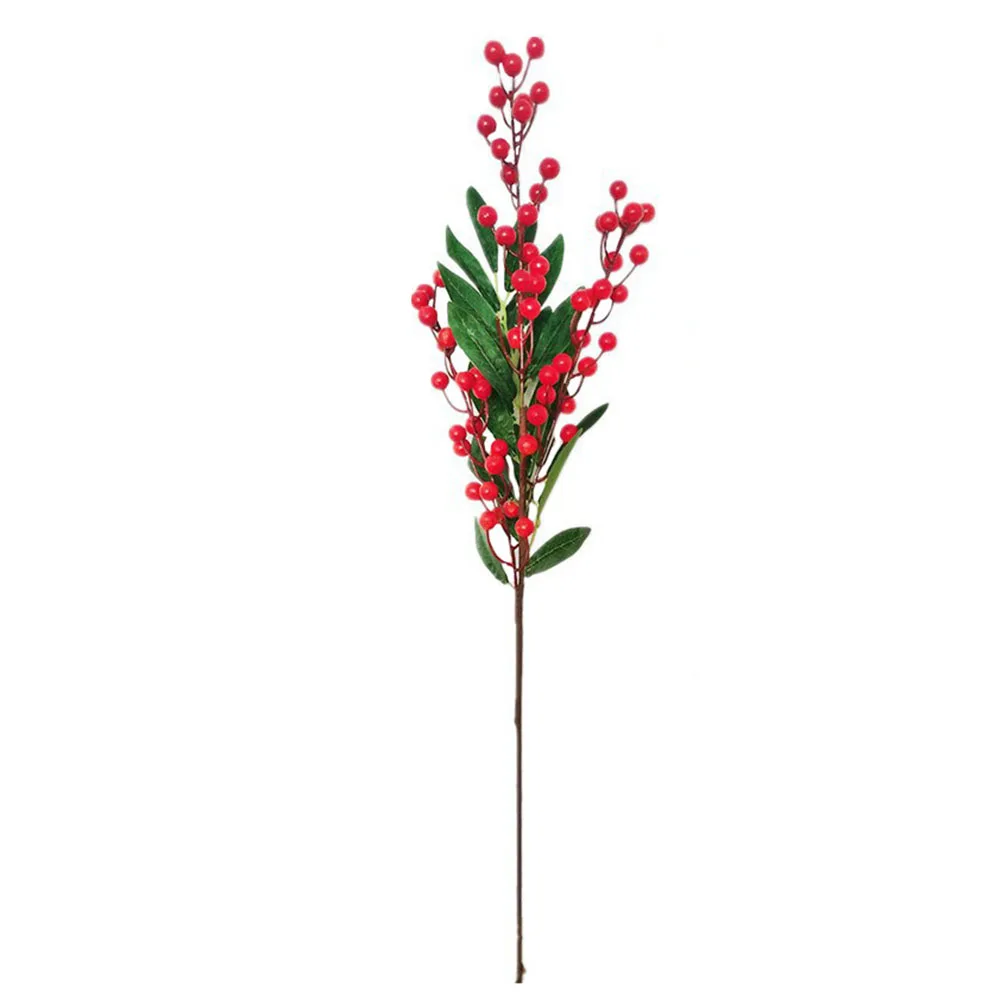 Holly Berries Artificial Berry Pastoral Simulated Fruit 3-fork Blueberry Berry Simulated Flower Berry Branch New Year's Decor
Holly Berries Artificial Berry Pastoral Simulated Fruit 3-fork Blueberry Berry Simulated Flower Berry Branch New Year's Decor