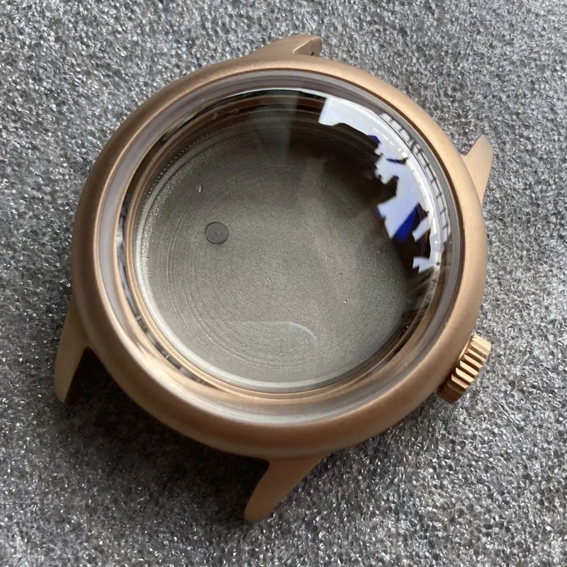 Watch Modify Part 36mm CUSN8 Bronze Material Case Bubble Sapphire Glass Suitable For NH35/36 Movement 15Bar Water Resistant
Watch Modify Part 36mm CUSN8 Bronze Material Case Bubble Sapphire Glass Suitable For NH35/36 Movement 15Bar Water Resistant