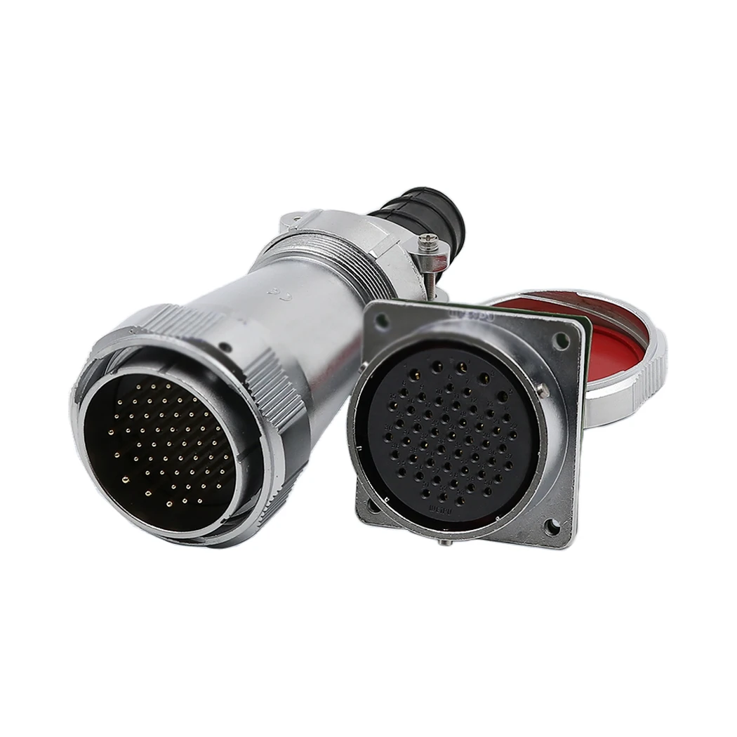 WY55 TI+Z M55 Waterproof Aviation Connector Electrical Solder Type 4Pin 7Pin 40Pin 53Pin 61Pin 10A 50A AC 500V Power Connectors
WY55 TI+Z M55 Waterproof Aviation Connector Electrical Solder Type 4Pin 7Pin 40Pin 53Pin 61Pin 10A 50A AC 500V Power Connectors