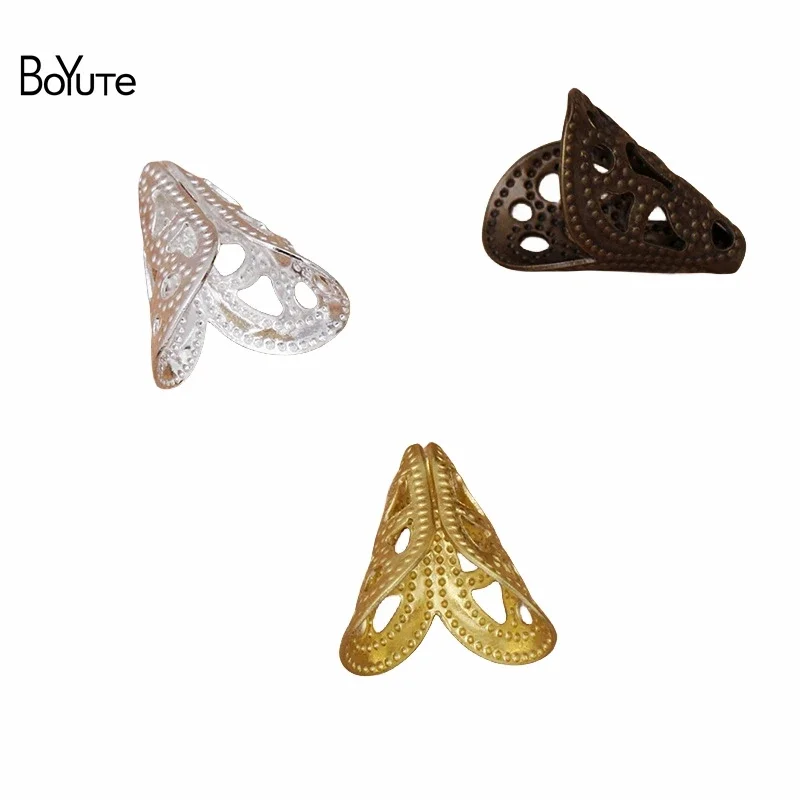 BoYuTe (200 шт./лот) 10*12 мм филигранные шапочки для бусин, оптовая продажа, DIY Ювелирная фурнитура ручной работы
BoYuTe (200 шт./лот) 10*12 мм филигранные шапочки для бусин, оптовая продажа, DIY Ювелирная фурнитура ручной работы