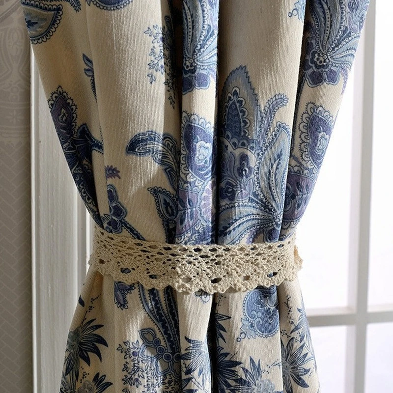 Blackout Curtains for Living Room Dining Bedroom Chinese Classical Style Windows Door Blue Floral Home Country Decor Modern
Blackout Curtains for Living Room Dining Bedroom Chinese Classical Style Windows Door Blue Floral Home Country Decor Modern