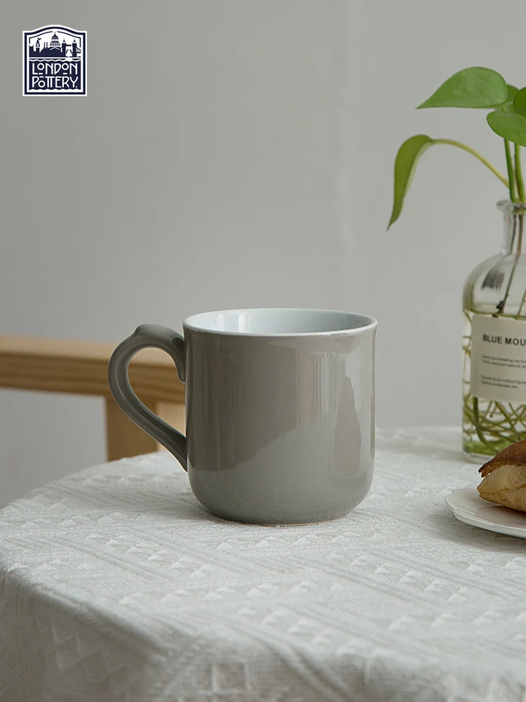 London Pottery Farmhouse Series Mug Grey 250ML British Ceramic Mug Coffee Milk Cup Nordic Ins Afternoon Tea Cup Mugs
London Pottery Farmhouse Series Mug Grey 250ML British Ceramic Mug Coffee Milk Cup Nordic Ins Afternoon Tea Cup Mugs