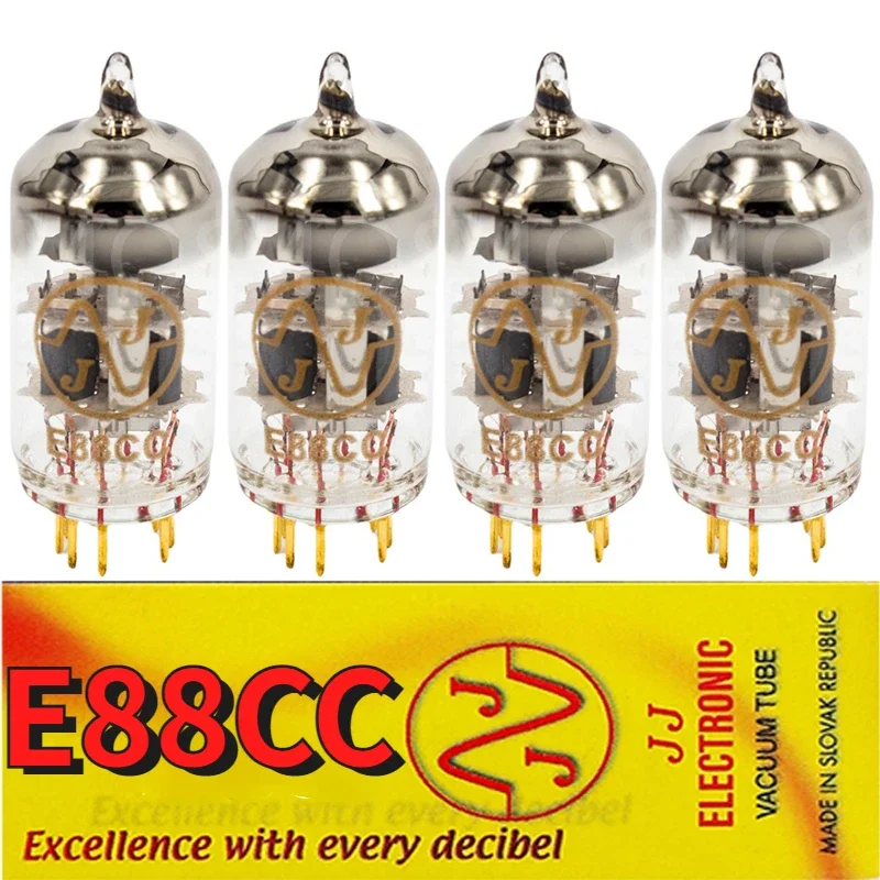 Slovakia JJ E88CC Vacuum Tube Gold Pins Replace ECC88 6922 6DJ8 6N11 Electron Tube DIY HIFI Audio Vacuum Tube Amplifier Preamp
Slovakia JJ E88CC Vacuum Tube Gold Pins Replace ECC88 6922 6DJ8 6N11 Electron Tube DIY HIFI Audio Vacuum Tube Amplifier Preamp