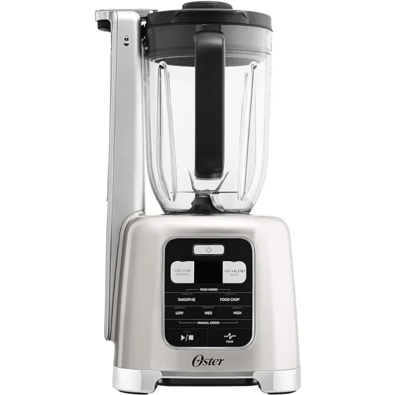 Oster BLSTAB-CB0-000 Blender with FoodSaver Vacuum Sealing System, Manual, Brushed Nickel
Oster BLSTAB-CB0-000 Blender with FoodSaver Vacuum Sealing System, Manual, Brushed Nickel